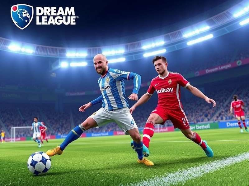 Dream League Soccer 2025 gameplay screenshot showing realistic graphics