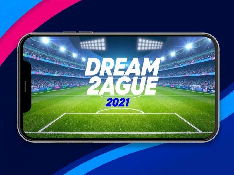 Dream League Soccer 2021 gameplay screenshot showing offline mode features