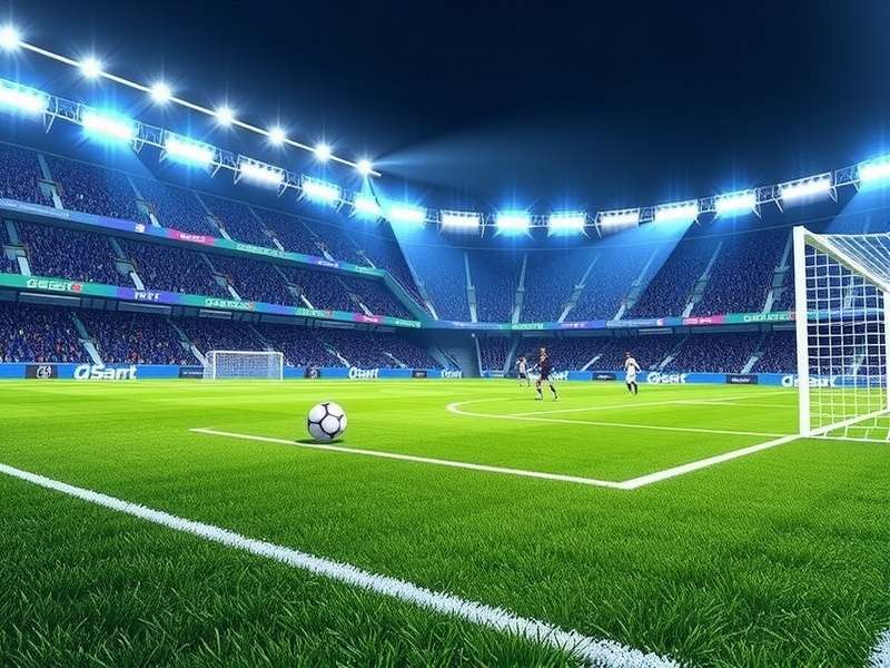 Dream League Soccer 2024 PC gameplay screenshot showing realistic graphics