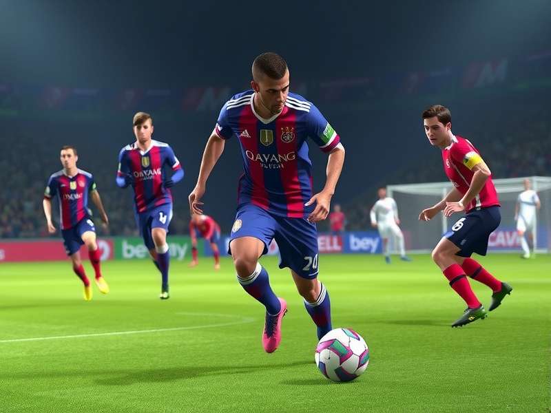 Dream League Soccer 2017 gameplay screenshot showing intense match action