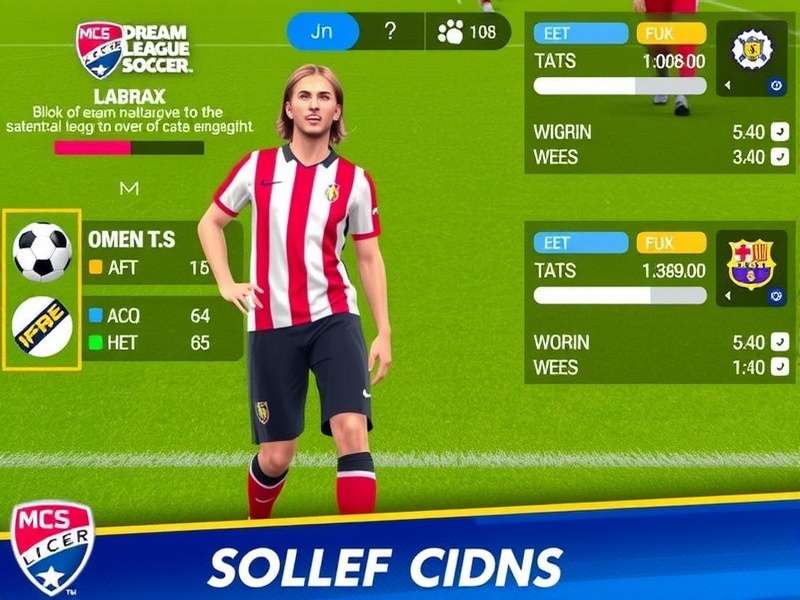 Dream League Soccer 2025 graphics and stadium detail