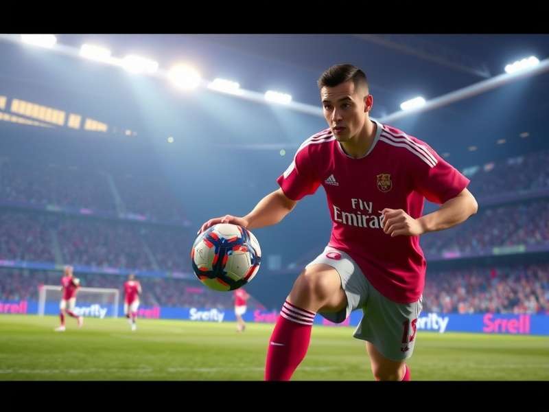 Official Dream League Soccer 2021 Trailer Screenshot showing enhanced graphics