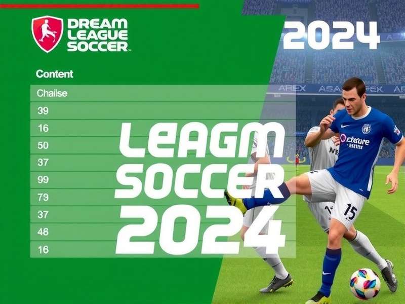 Dream League Soccer 2024 DLC gameplay screenshot