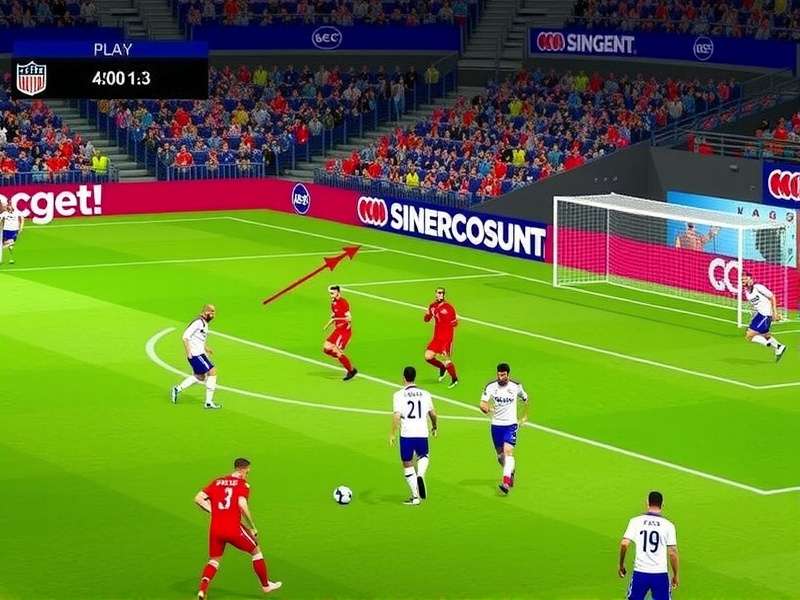 Dream League Soccer 2019 gameplay screenshot showing advanced controls