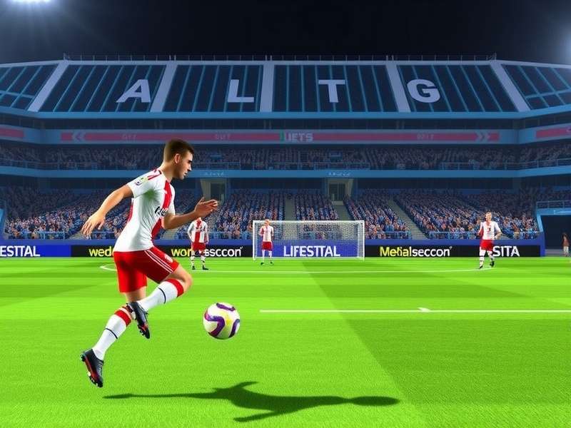 Strategic overview of Dream League Soccer gameplay on a mobile device