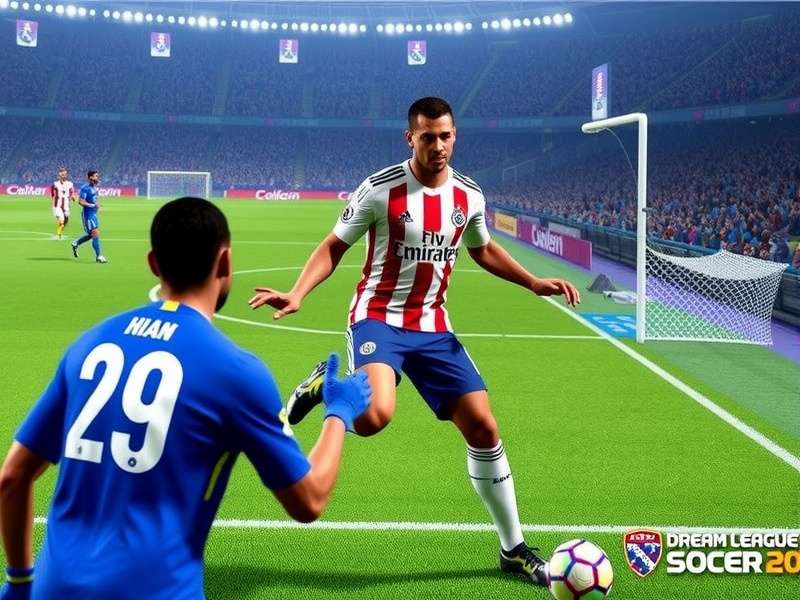 Dream League Soccer 2025 Mod Gameplay Screenshot