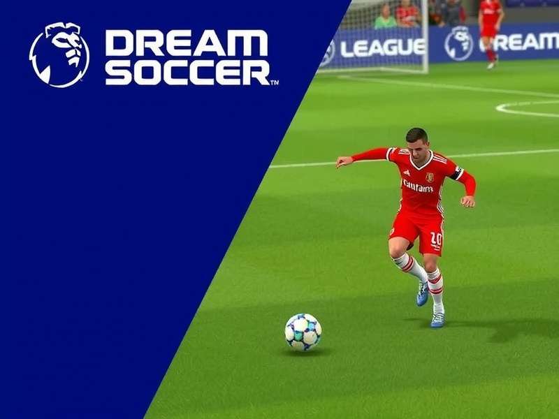 Dream League Soccer 2021 gameplay screenshot showing realistic graphics
