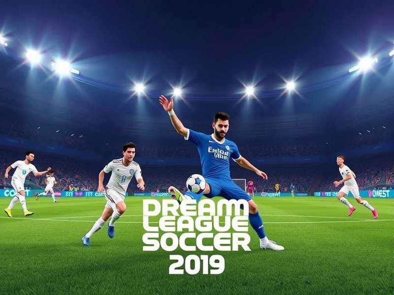 Dream League Soccer 2019 gameplay with soundtrack visualizer