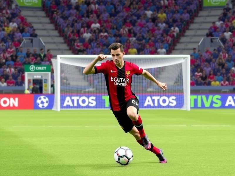 Screenshot of Dream League Soccer 2021 Mod showing enhanced graphics
