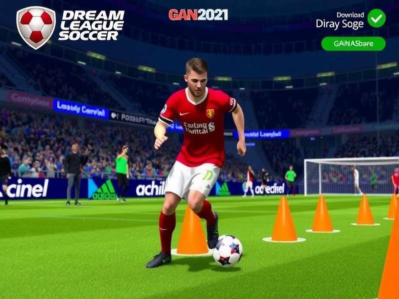 Dream League Soccer 2021 Offline Mode Gameplay Screenshot