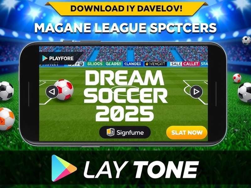 Dream League Soccer 2025 Gameplay Screenshot showing realistic graphics