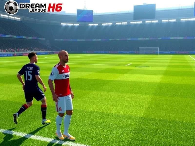 Dream League Soccer PC tactical formation screen