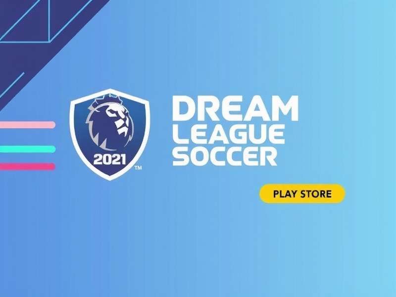 Dream League Soccer 2021 gameplay screenshot showing a match scene