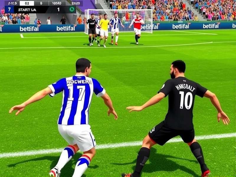 Dream League Soccer 2019 PC gameplay screenshot showing detailed graphics