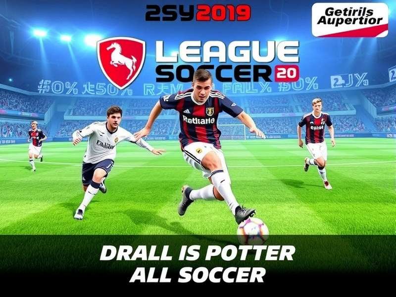 Dream League Soccer 2019 Gameplay on PC Screen