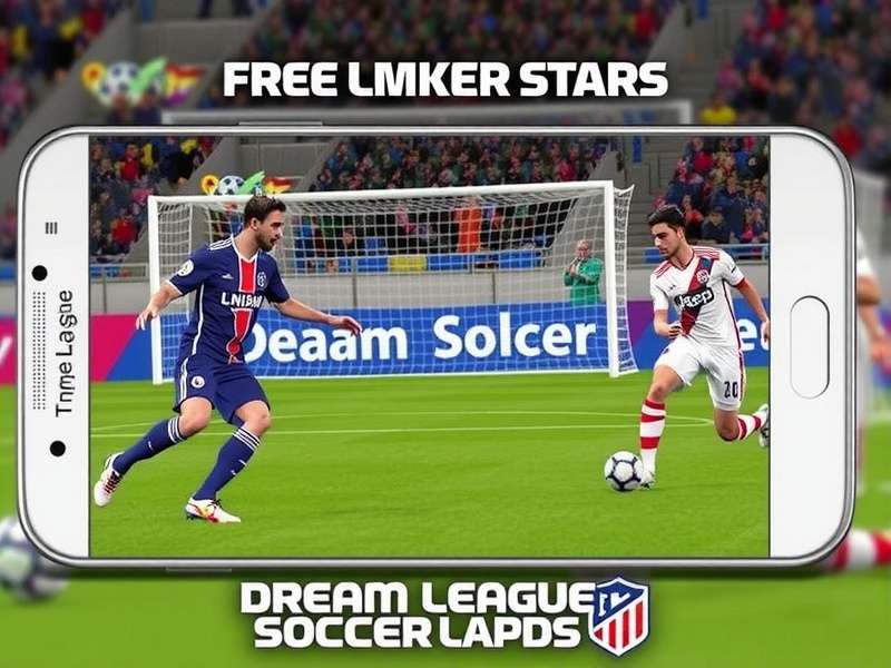 Dream League Soccer 2026 Gameplay screenshot showing intense match action