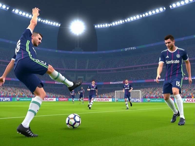 Dream League Soccer 2025 Download – Hero banner showing DLS 2025 gameplay action with Indian players
