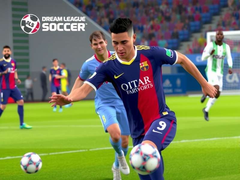 DLS 2023 tactical overlay showing player positioning and passing lanes